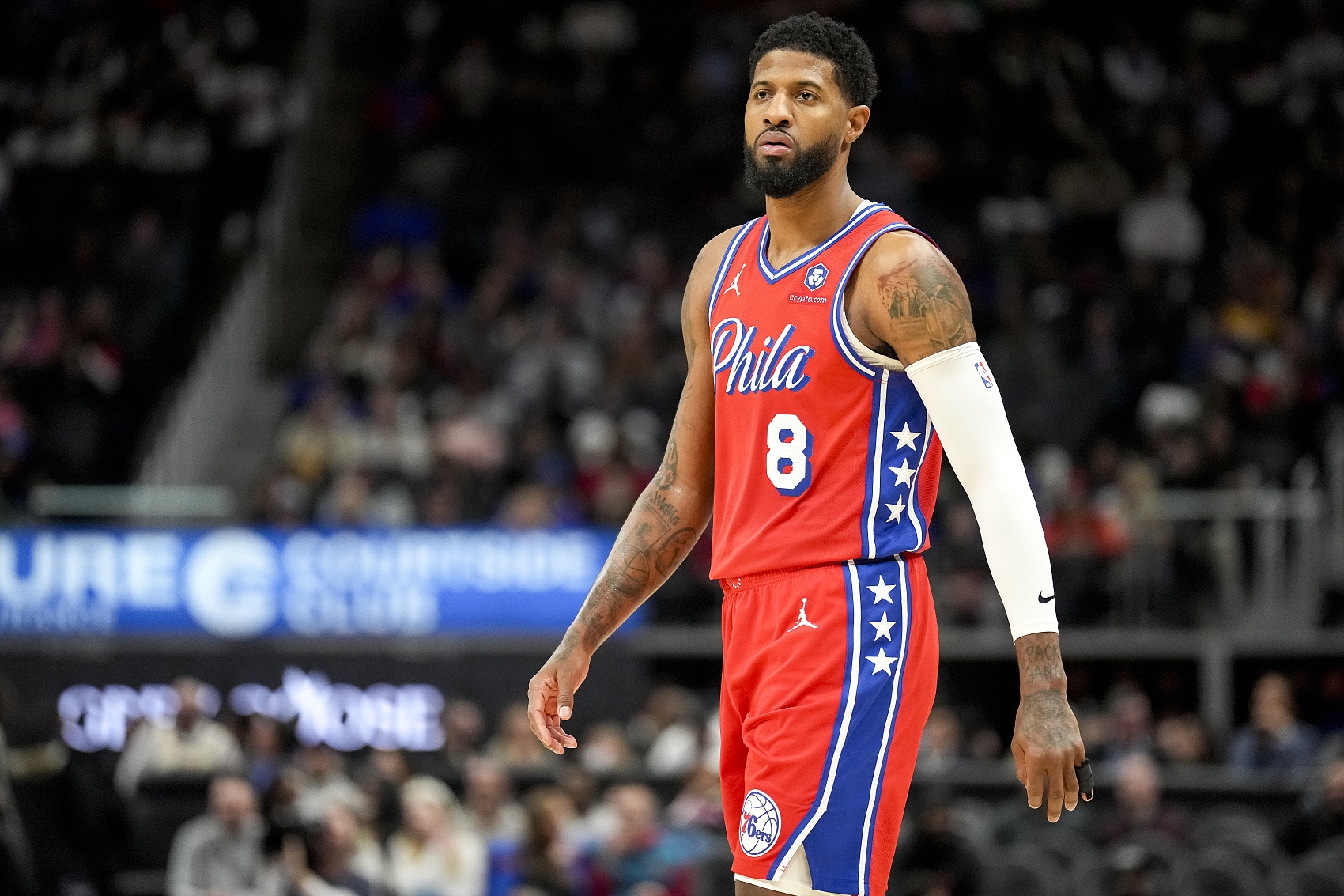 美记：乔治的成就足以锁定名人堂席位 6次最佳阵保底名人堂